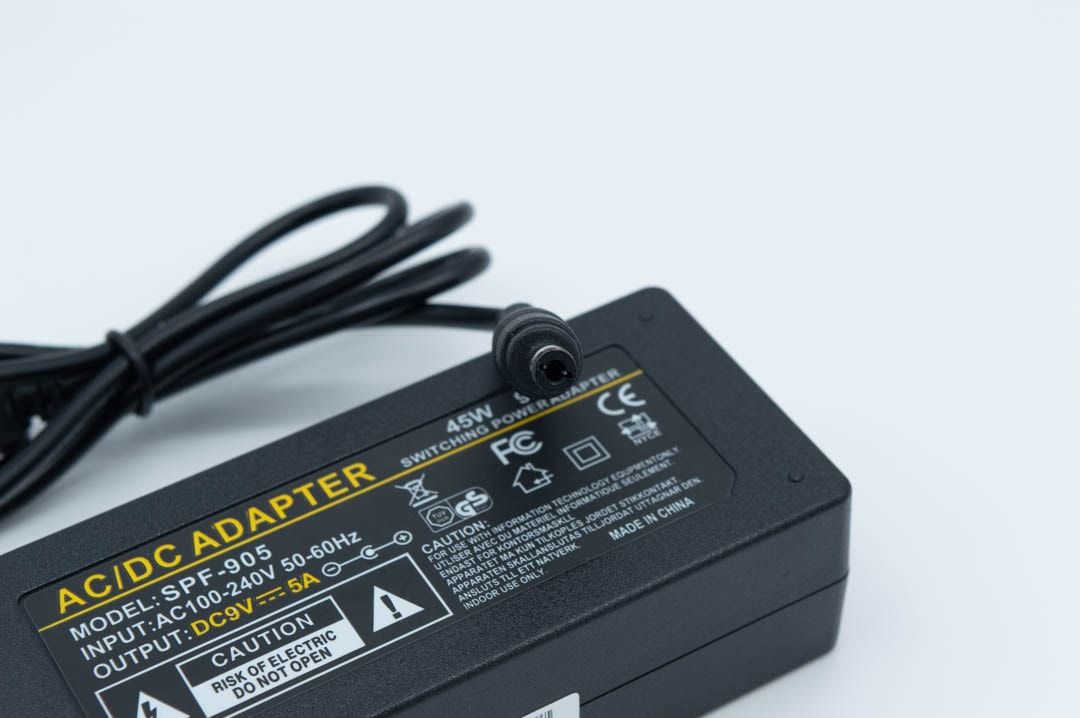 ADAPTER FOR FISCAL CASH REGISTER 9V 5A / 5.5*2.5 CONNECTOR (FISKALNA KASA)