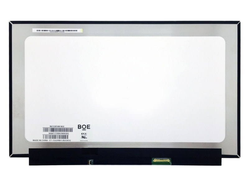 ЕКРАН ЗА ЛАПТОП 13.3"LED SLIM 30 PIN FULL HD NO BRACKETS NARROW EDGE