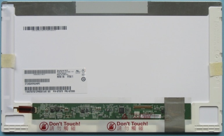 ЕКРАН ЗА ЛАПТОП 13.3" LED STANDARD 40 PIN CONNECTOR RIGHT SIDE