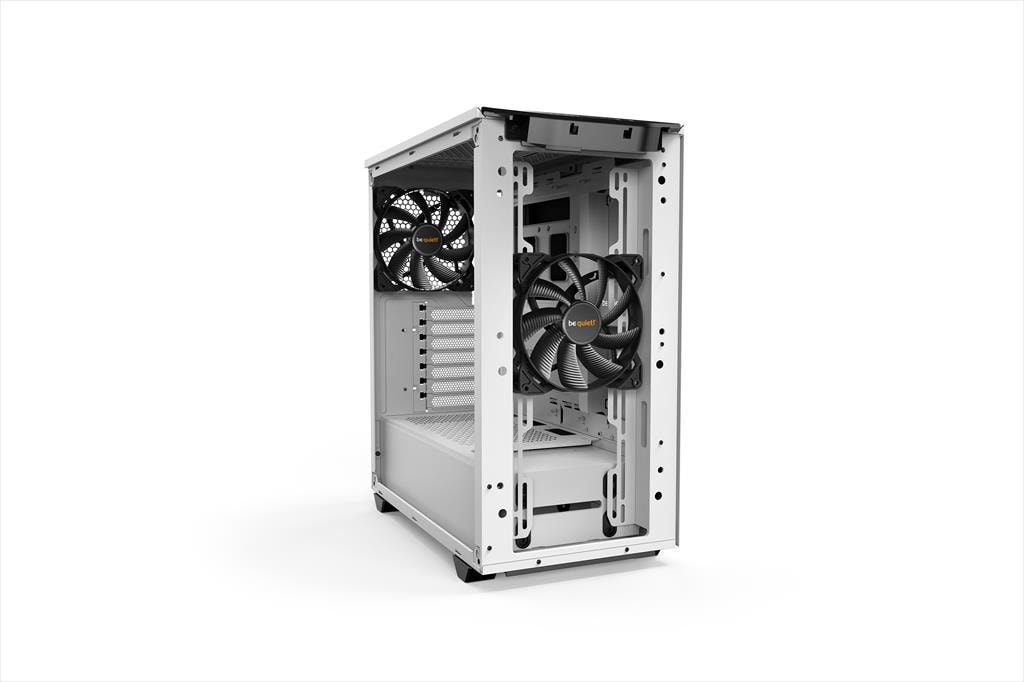 CASE BE QUIET! ATX Mid-Tower Pure Base 500, 2x140mm Pure Wings 2, Extra thick insulation mats,w/WINDOW, White BGW35