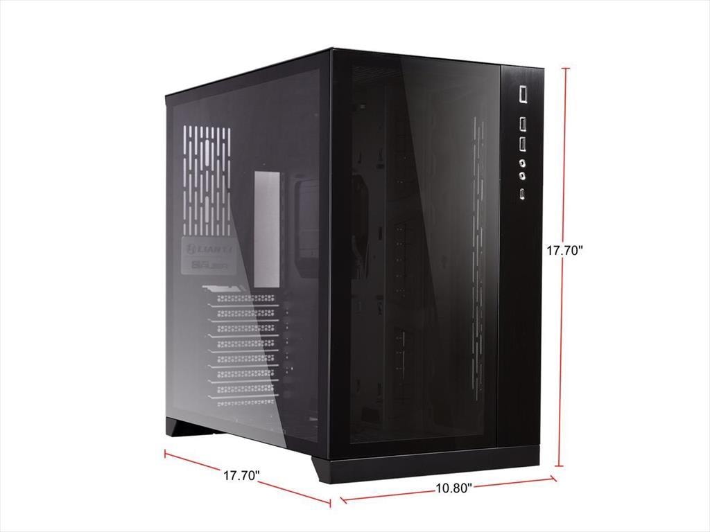 CASE LIAN LI E-ATX O11 DYNAMIC Mid-Tower w/2x Tempered glass, Black, PC-O11DX