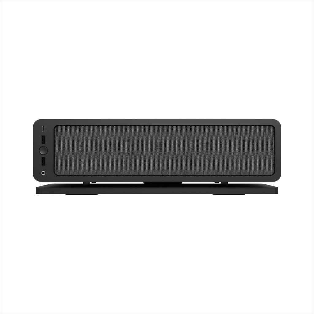 CASE FRACTAL DESIGN mini ITX RIDGE, 2x140mm Aspect 4-pin PWM fans, Black, FD-C-RID1N-11