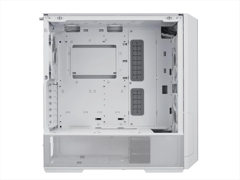 CASE LIAN LI E-ATX LANCOOL 216 RGB Mid-Tower w/ Tempered glass, Front 2x 160mm ARGB fans, Rear 1x 140mm PWM, White, LANCOOL 216RW