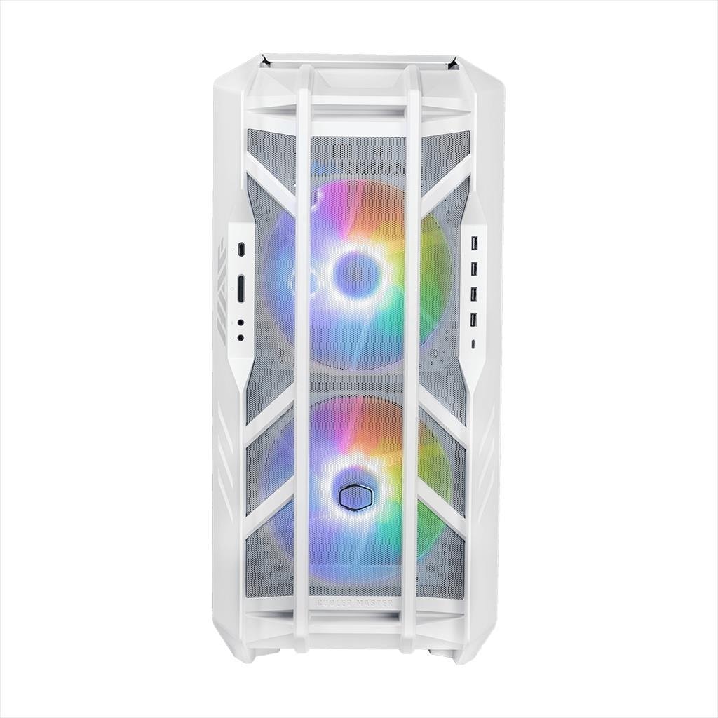 CASE COOLER MASTER E-ATX HAF 700, 2x200mm ARGB, 3x120mm ARGB,7X PWM and 5X ARGB HUB, White, H700-WGNN-S00