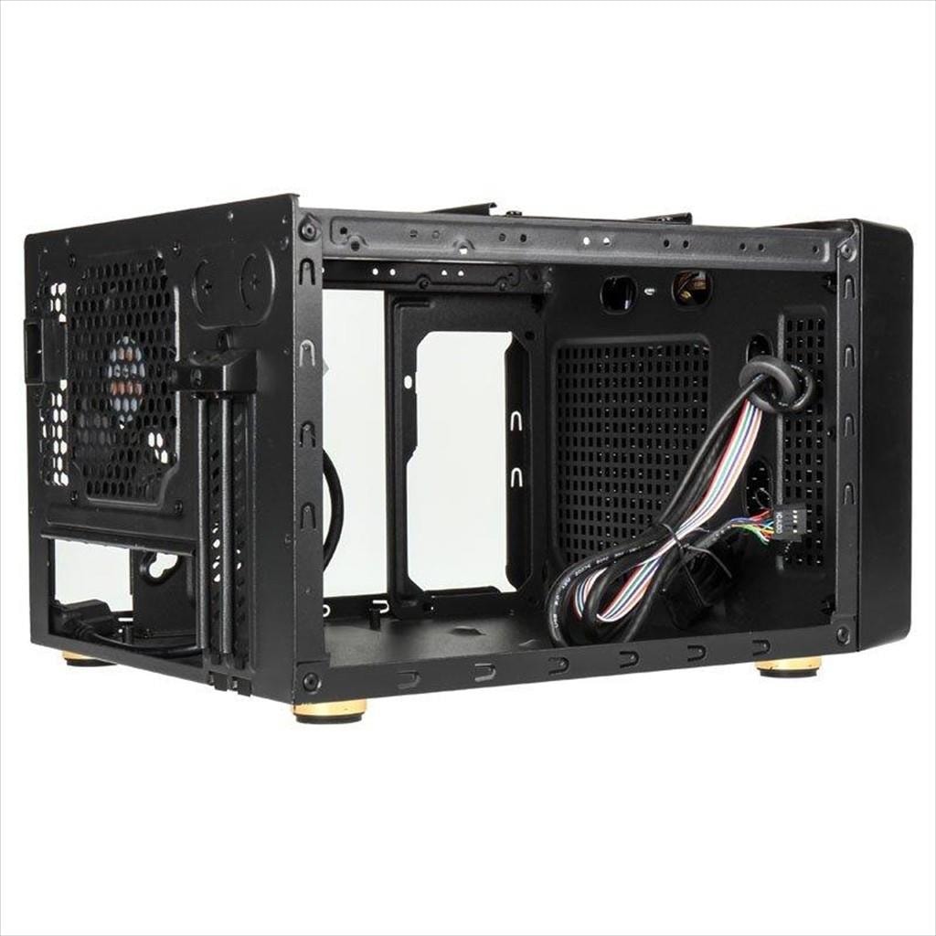 CASE KOLINK Mini-ITX, Micro-ATX, Satellite Cube, 1x120mm fan, Black, GEKL-006