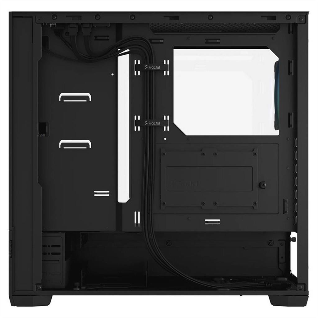CASE FRACTAL DESIGN ATX Mid-Tower Pop Air RGB Black, 3x120mm Aspect 12 RGB, w/WINDOW, Front Mesh, FD-C-POR1A-06