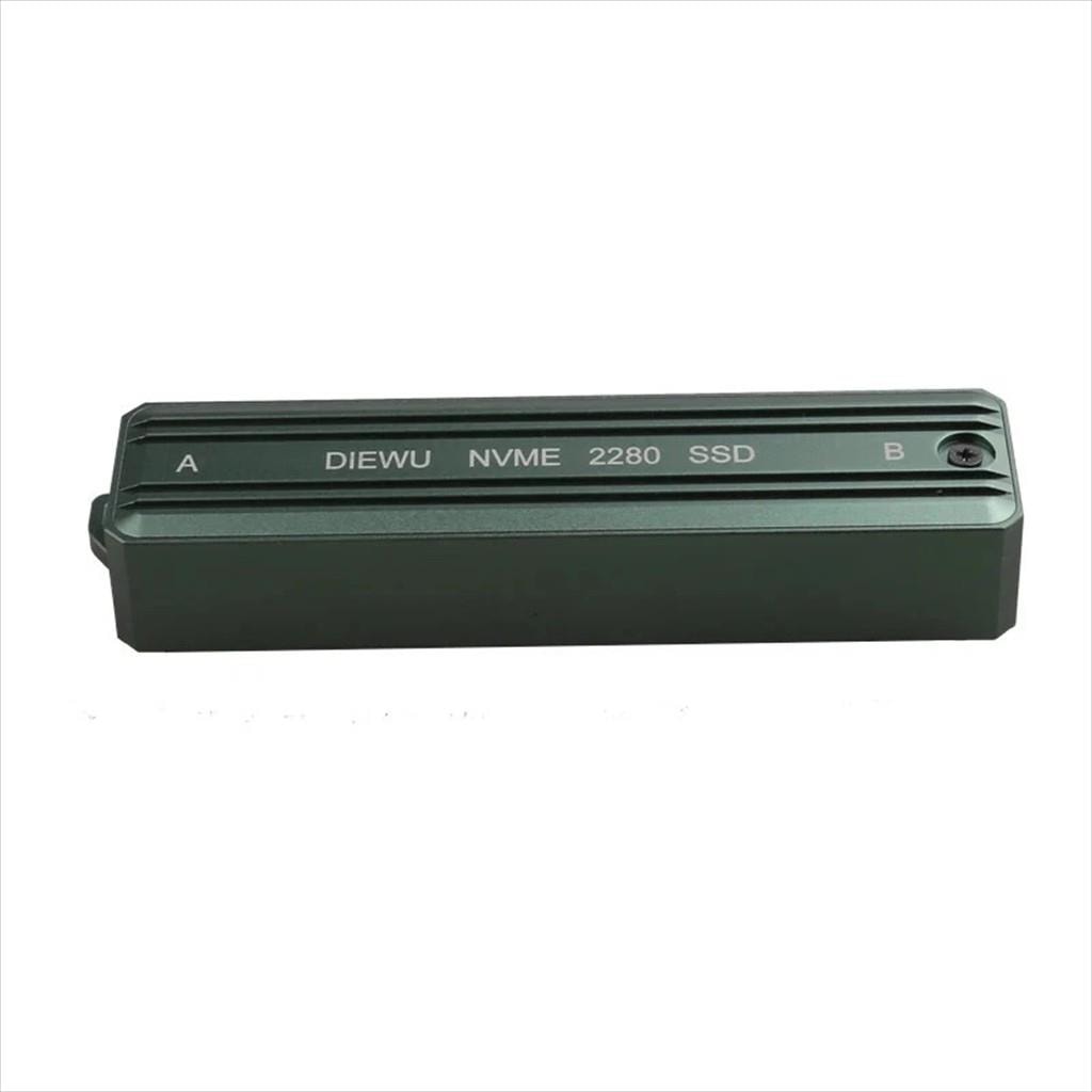 ENCLOSURE USB 3.2 (Gen 2) Type-C  M.2 NVMe x2 2280, DIEWU, TXD188