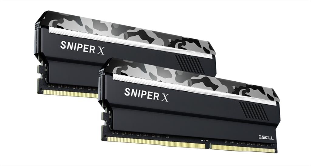 RAM DDR4 16GB (2x8GB) 3600MHz G.SKILL SniperX F4-3600C19D-16GSXWB