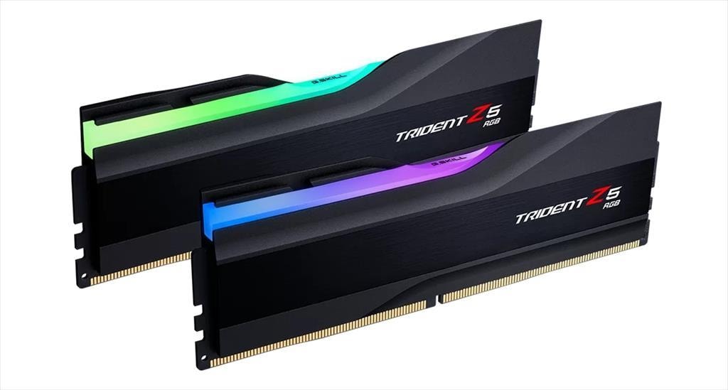 RAM DDR5 32GB(2x16GB) 6000MHz CL36 G.SKILL Trident Z5 RGB Intel XMP & AMD EXPO matte black F5-6000J3636F16GX2-TZ5RK