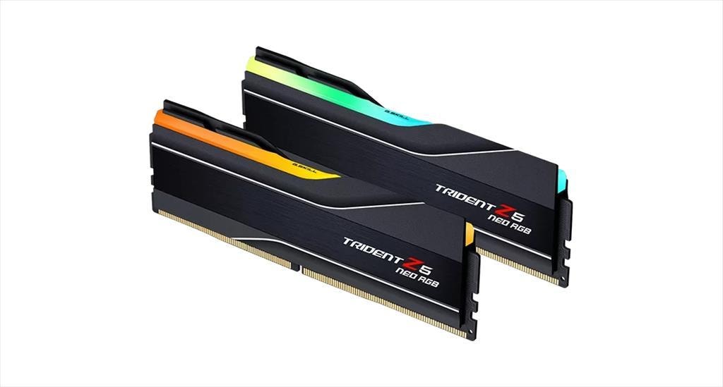 RAM DDR5 48GB(2x24GB) 6000MHz CL40 G.SKILL Trident Z5 NEO RGB AMD EXPO matte black F5-6000J4048F24GX2-TZ5NR