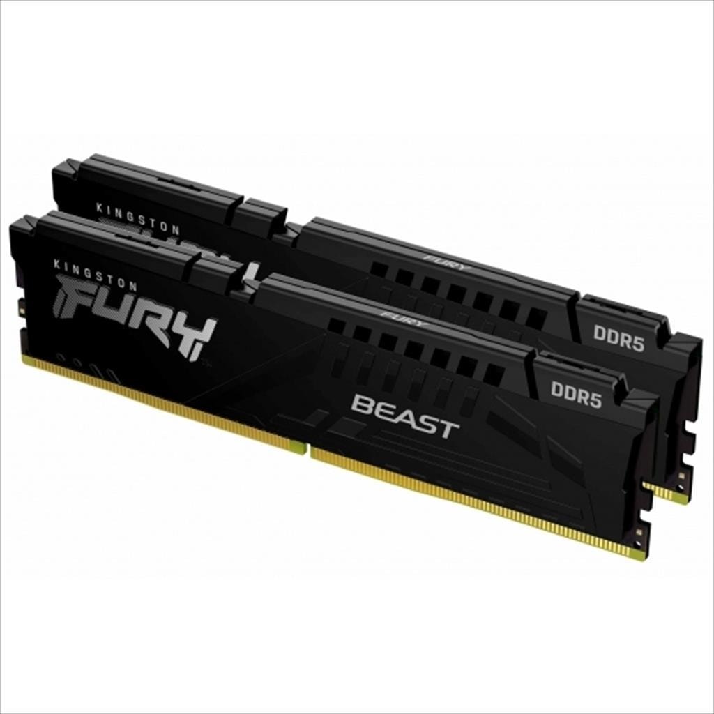 RAM DDR5 64GB(2x32GB) 5600MHz CL36 Kingston Fury Beast EXPO black KF556C36BBEK2-64