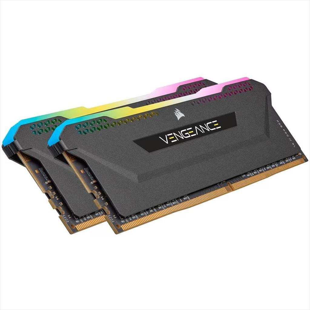 RAM DDR4 16GB (2x8GB) 3200MHz CORSAIR Vengeance RGB PRO SL, CMH16GX4M2E3200C16