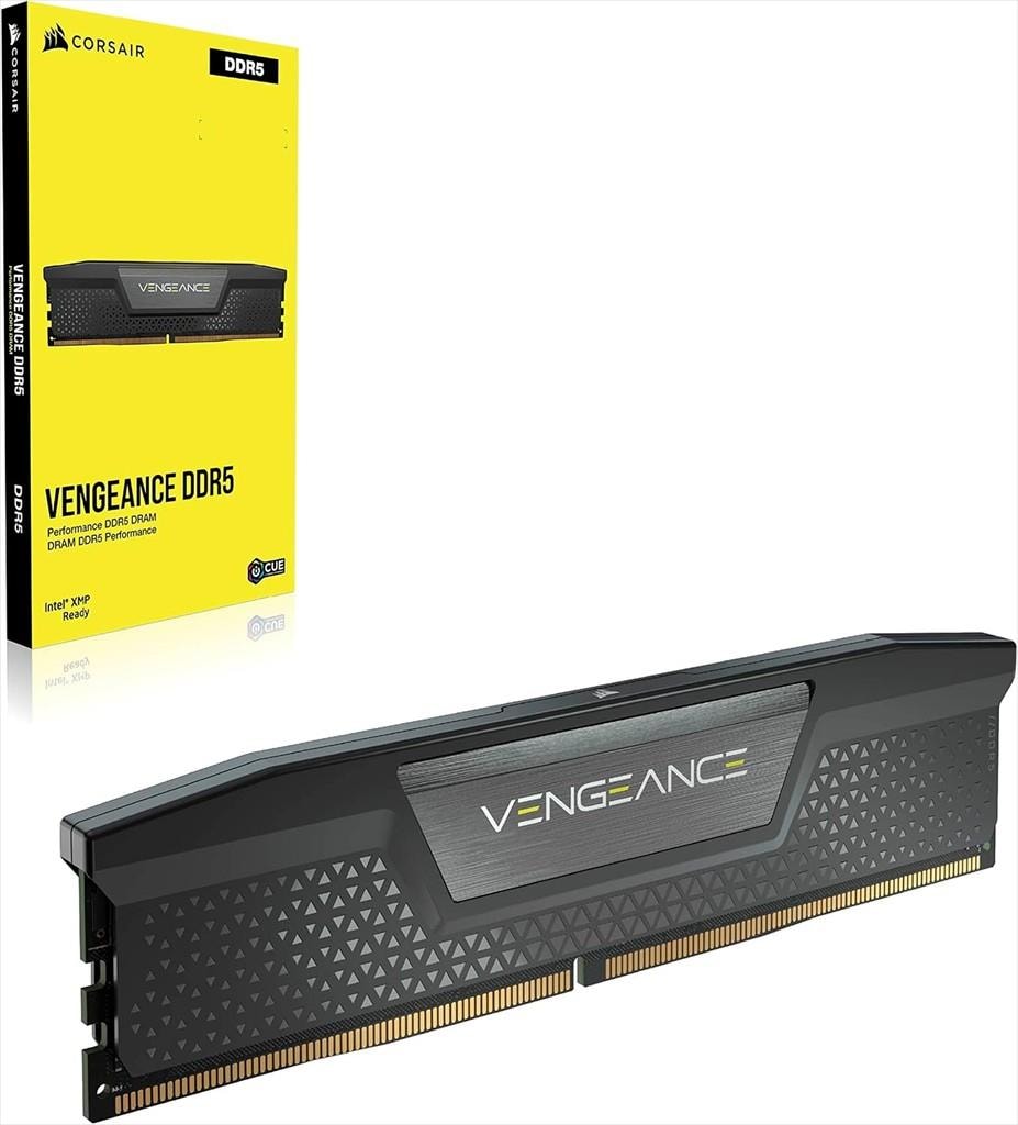 RAM DDR5 8GB (1x8GB) 5200MHz CL40 CORSAIR Vengeance Black, XMP, CMK8GX5M1B5200C40