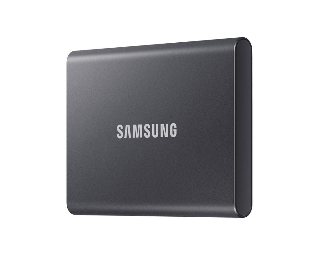 EXTERNAL SSD SAMSUNG T7 2TB USB 3.2 Gen2 Silver, MU-PC2T0T/WW