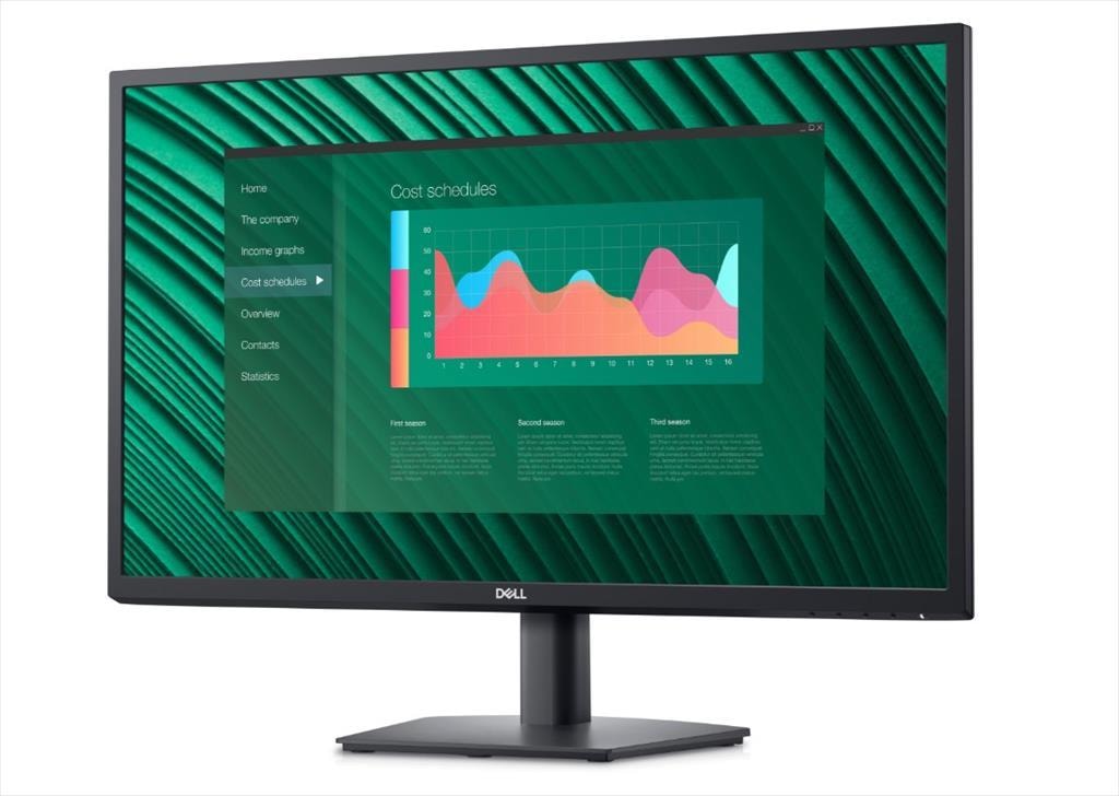 MONITOR 27" DELL E2723H LED 16:9 1920 x 1080, 75Hz, VA, DP, VGA, 5ms