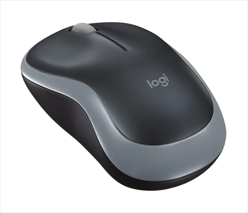 MOUSE WIRELESS LOGITECH M185 gray 910-002238