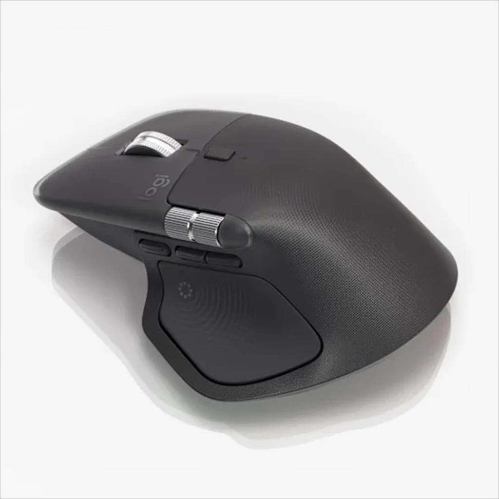 MOUSE WIRELESS USB LOGITECH MX Master 4 w/Bluetooth Multi-device, graphite, Bolt, 910-007562