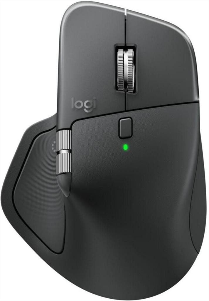 MOUSE WIRELESS USB LOGITECH MX Master 4 for Business w/Bluetooth Multi-device, graphite, Bolt, 910-007617