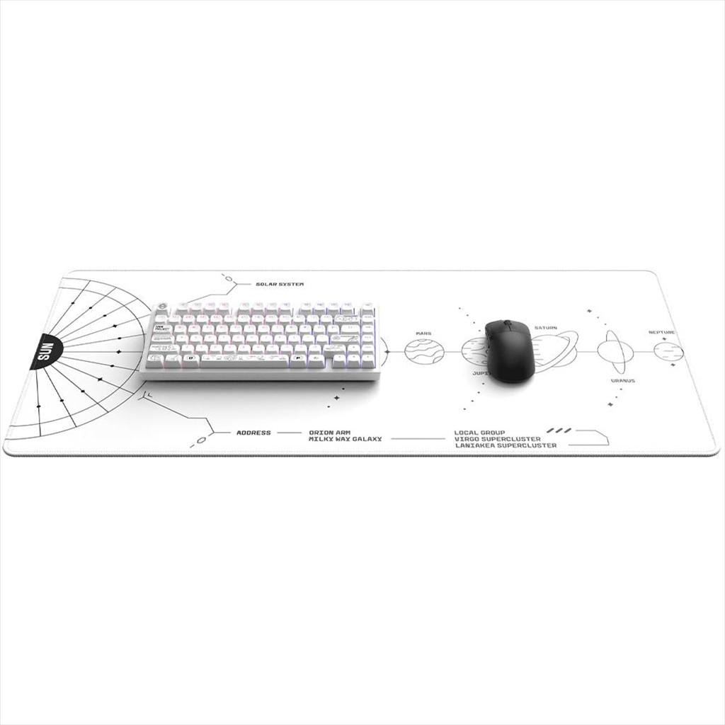 MOUSEPAD Dark Project Nova White XL, 900 x 400 x 4, White