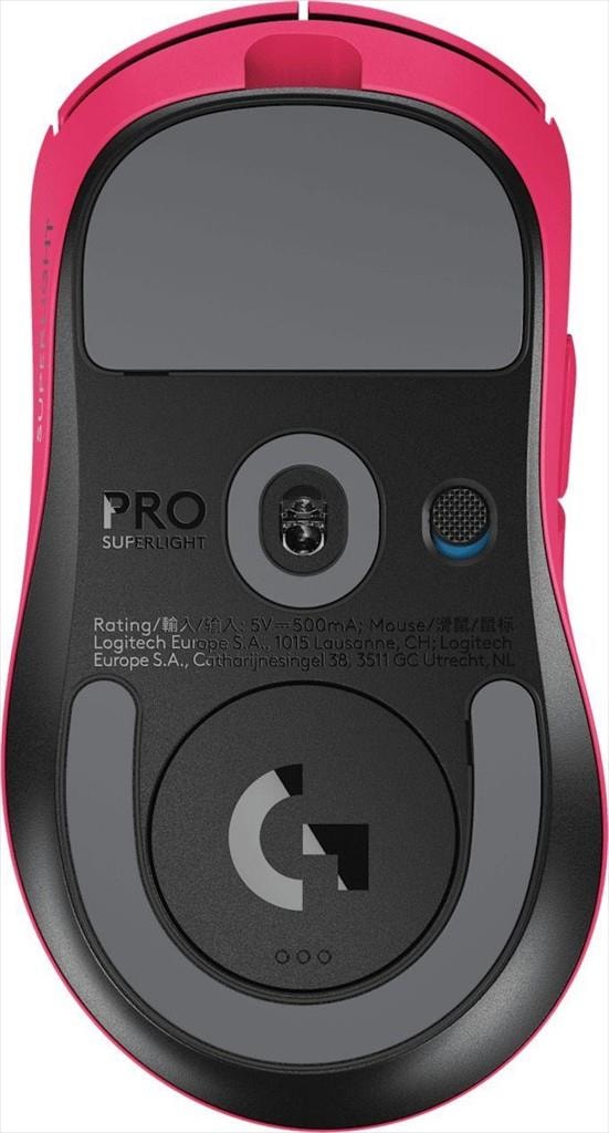MOUSE WIRELESS USB LOGITECH G PRO X SUPERLIGHT 2 DEX (HERO 2 Sensor, Lightforce Switches), Pink, 910-007373