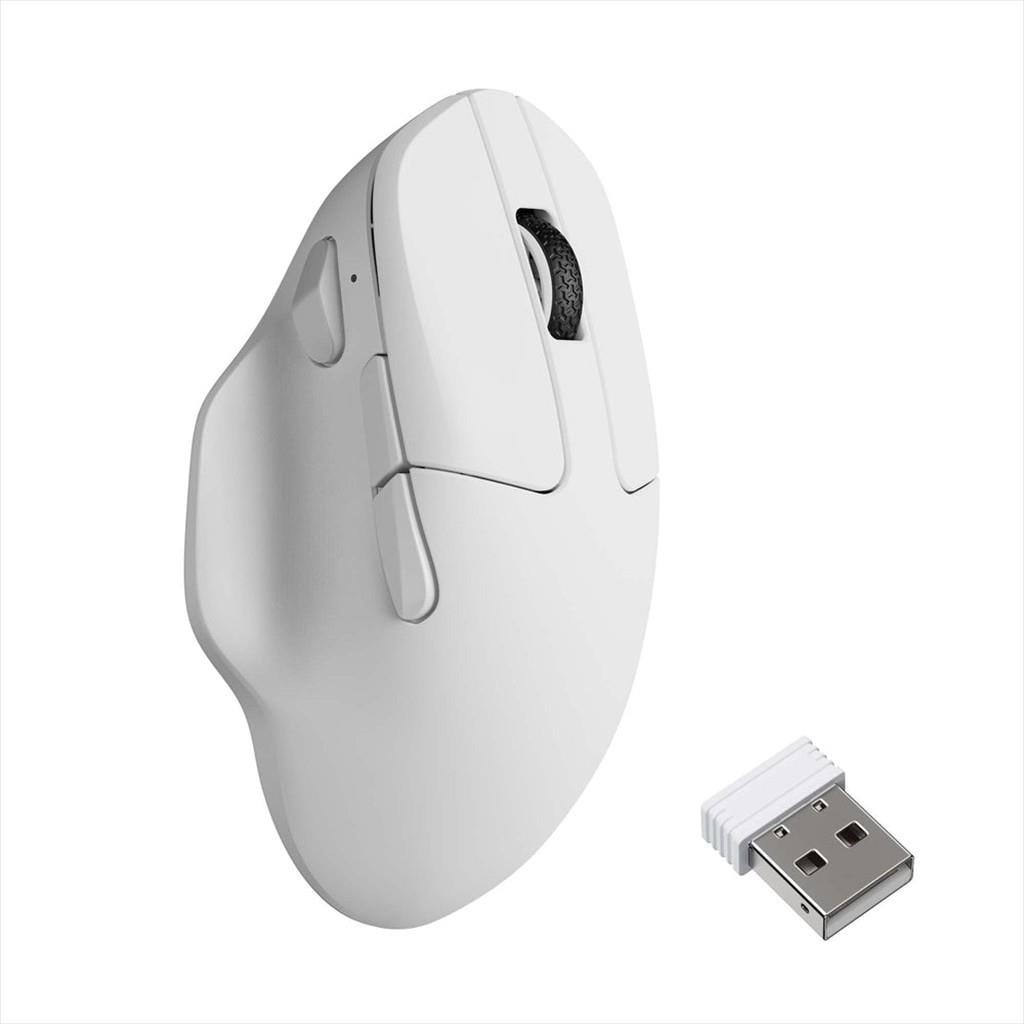 MOUSE WIRELESS USB KEYCHRON M7 WHITE, w/bluetooth, 30000 DPI, 8K Poling rate, M7-A24