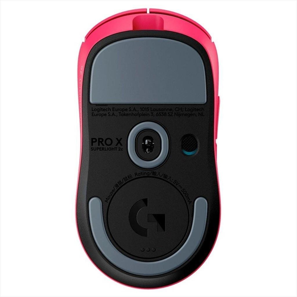 MOUSE WIRELESS USB LOGITECH G PRO X SUPERLIGHT 2C COMPACT (HERO 2 Sensor, Lightforce Switches) Pink 910-007545
