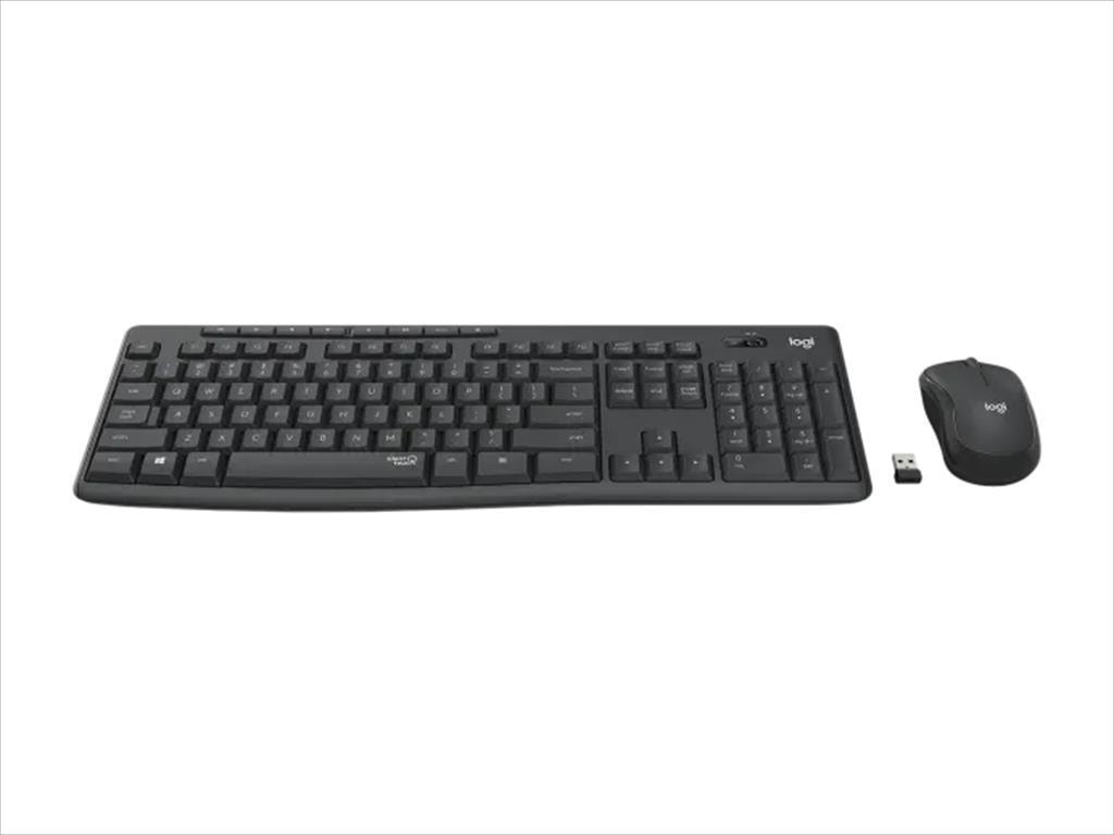 COMBO KEYBOARD AND MOUSE WIRELESS LOGITECH MK295 SILENT Graphite 920-009800