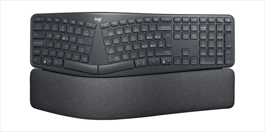 KEYBOARD WIRELESS LOGITECH K860 ERGO Graphite w/Bluetooth 920-010108