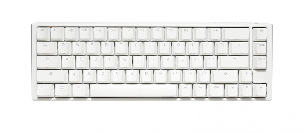 KEYBOARD MECHANICAL DUCKY ONE 3 SF RGB 65% PBT Double-shot keycaps HOT-SWAPPABLE Cherry MX Blue, Pure White, DKON2167ST-CUSPDPWWWSC1