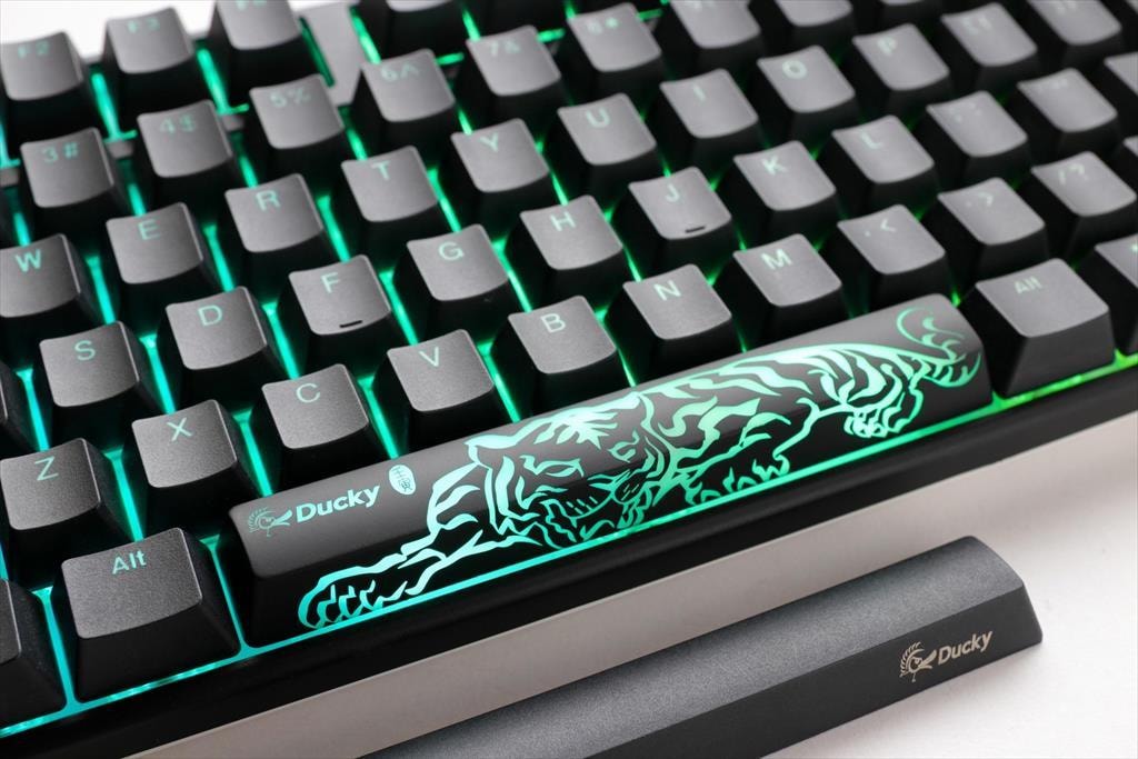 KEYBOARD MECHANICAL DUCKY ONE 3 CLASSIC RGB TKL PBT Double-shot keycaps HOT-SWAPPABLE Cherry MX Speed Silver, DKON2187ST-PUSPDCLAWSC1