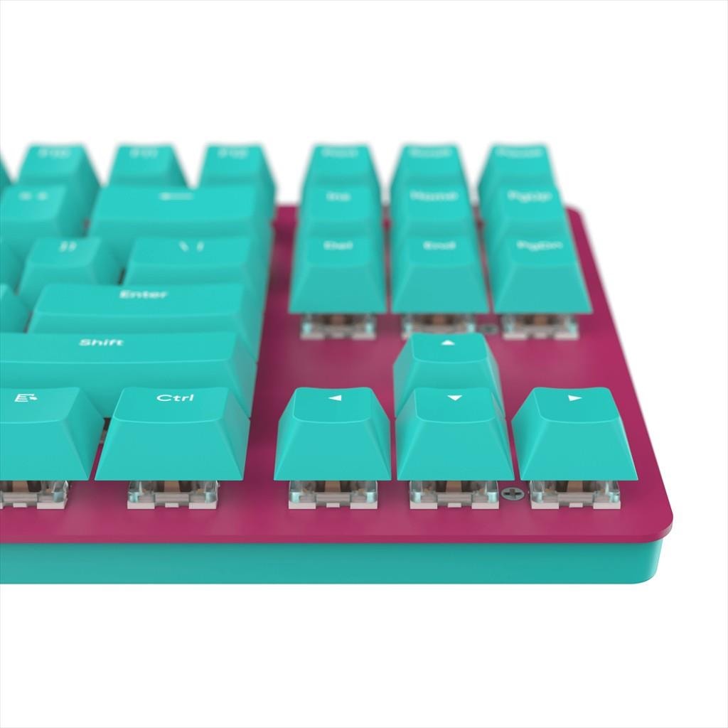 KEYBOARD MECHANICAL NUBI NK87 TKL ICE, G3ms Sapphire V2 Hot-swappable, USB-C, NK87-ICE-ANSI