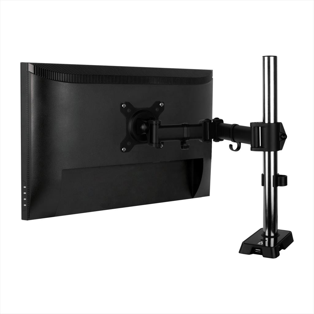 MONITOR STAND ARCTIC Z1 (Gen 3), 1 MONITOR, up to 38",VESA 100/75mm, Tilt, Swivel, Rotation, 15kg, w/ 4x USB 2.0, AEMNT00052A