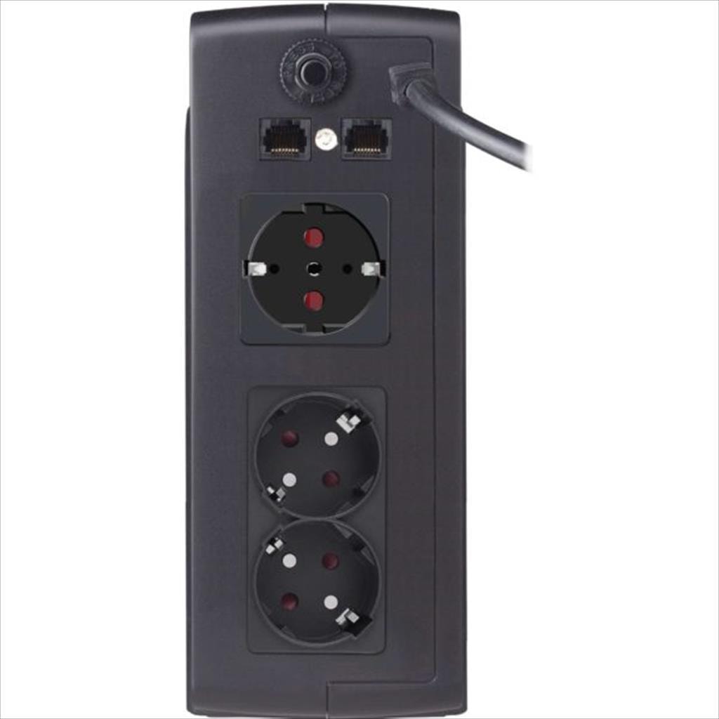 UPS 1000VA / 600W POWERWALKER  1000 VFD, 3xSHUKO