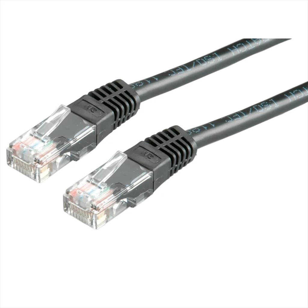 CABLES NET PATCH UTP CAT6 3m Black Secomp, S1763-100