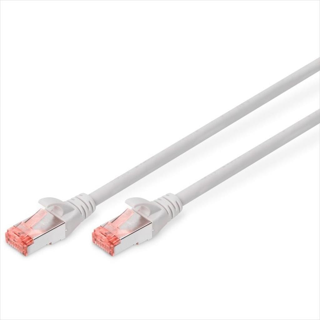 CABLES NET PATCH S/FTP CAT6 10m Gray, DIGITUS DK-1644-100