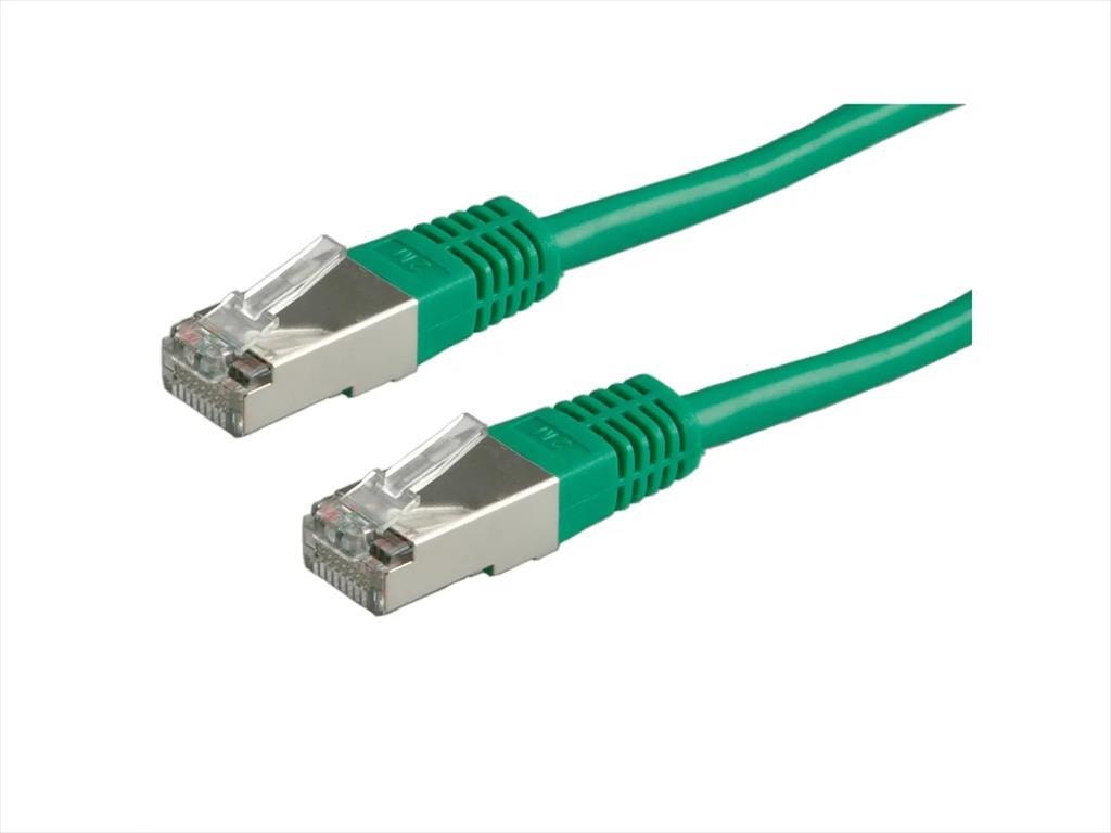 CABLES NET PATCH S/FTP CAT6 0.5m green (PiMF) Secomp, 21.99.1323-250