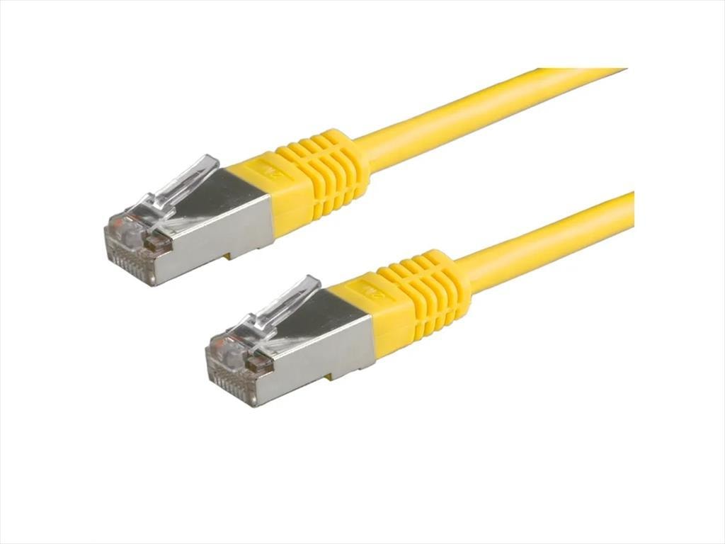 CABLES NET PATCH S/FTP CAT6 5m yellow (PiMF) Secomp, 21.99.1362-70
