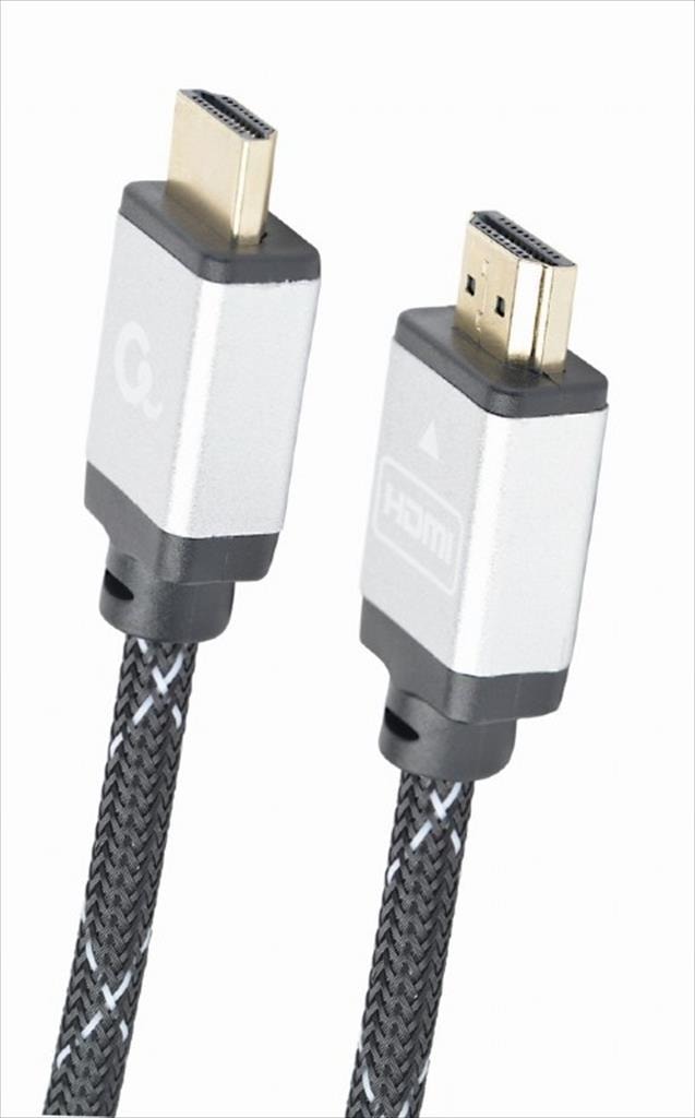 CABLES MONITOR HDMI M-M 7.5m v2.0 4K (60Hz) HDR with Ethernet CABLEXPERT SELECT PLUS, CCB-HDMIL-7.5M