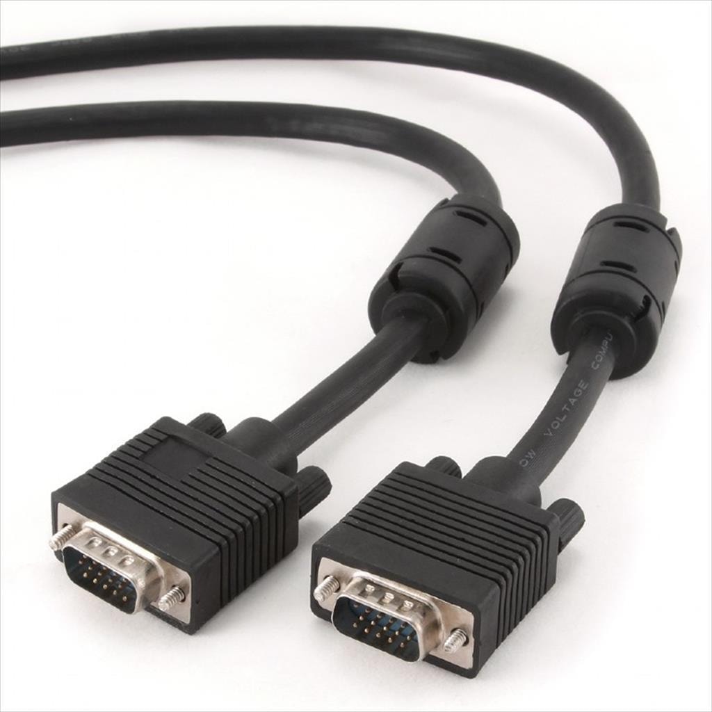 CABLES MONITOR VGA M-M 1.8m PREMIUM Dual Shielded w/ Ferrite Core CABLEXPERT, CC-PPVGA-6B