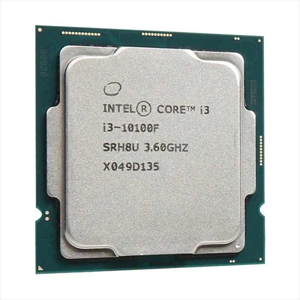 CPU INTEL i3-10100F 3,6GHz QUAD CORE 6MB s.1200, TRAY