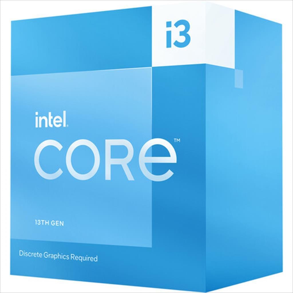 CPU INTEL i3-13100F 3,4GHz QUAD CORE 12MB s.1700, BOX, BX8071513100F