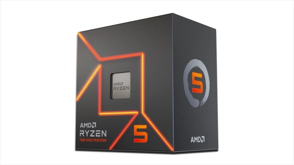 CPU AMD RYZEN 5 7600, Six Core, 5,1GHz 39MB s.AM5 w/Radeon Graphics, 100-100001015BOX, BOX w/Wraith Stealth cooler