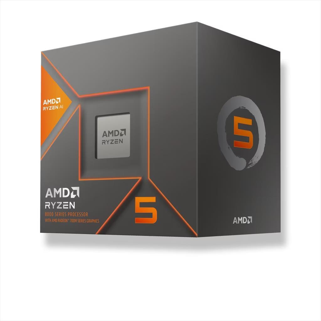 CPU AMD RYZEN 5 8600G, 6 Core, 5.0GHz 22MB, s.AM5, AMD Radeon™ 760M, BOX w/Wraith Stealth Cooler 100-100001237BOX