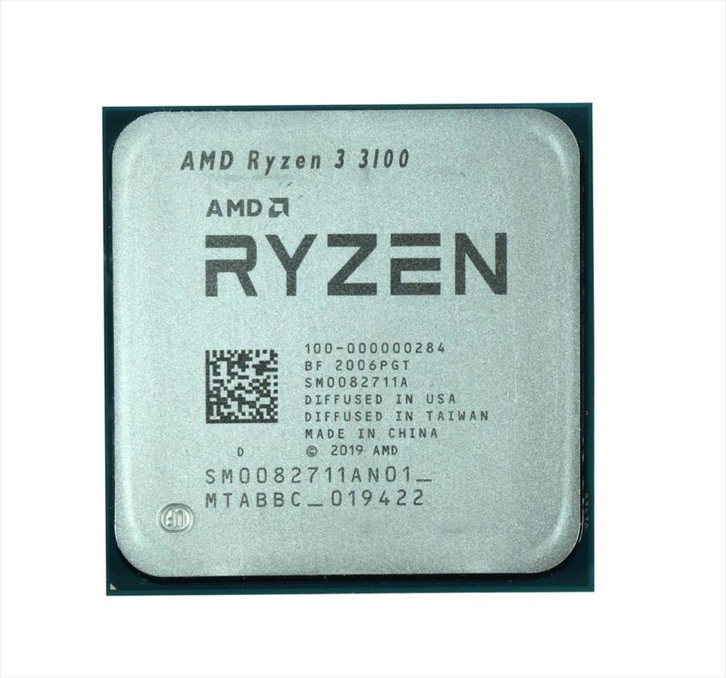 CPU AMD RYZEN 3 3100, 4 Core, 3.6GHz 18MB s.AM4 100-000000284 TRAY