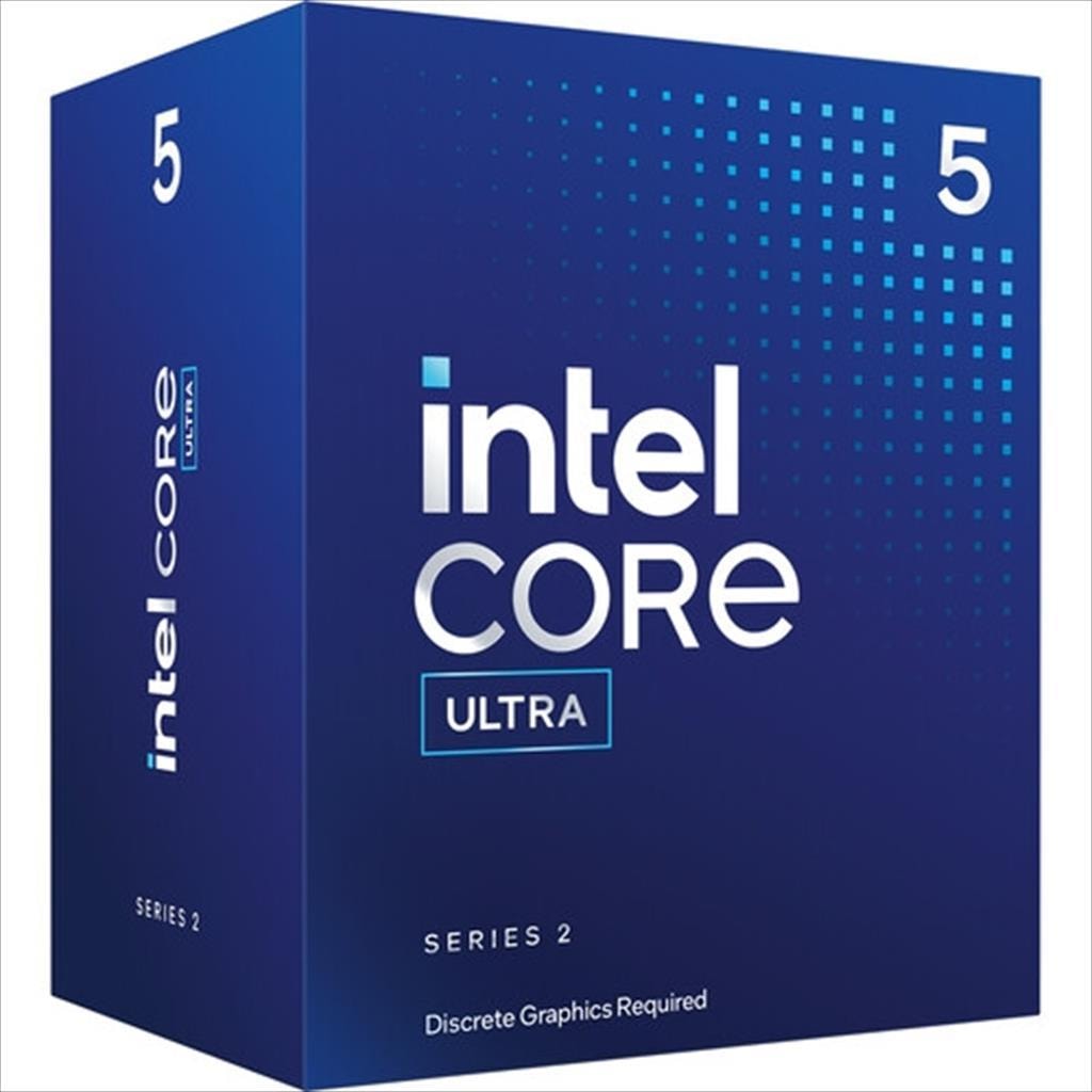 CPU INTEL ULTRA 5 225F max turbo 4,9GHz, 10 CORE, 22MB s.1851, BOX w/o cooler BX80768225F