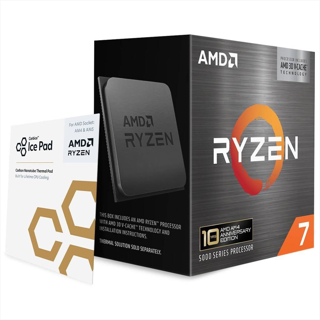 CPU AMD RYZEN 7 5800X3D 10th Anniversary Edition, Octa Core, 4,5GHz 96MB s.AM4 100-100000651POF, w/o cooler