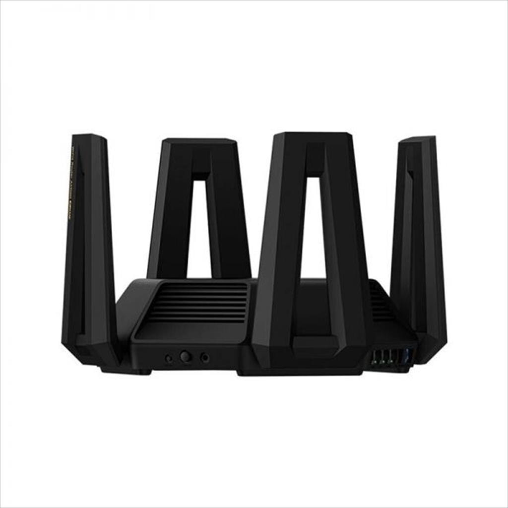 NET ROUTER WIRELESS  DUAL BAND AX9000 XIAOMI MI Tri-Band Wifi 6 w/ 12 antennas, x1 2.5Gbps WAN/LAN port, x4 GIGABIT LAN ports,BLACK