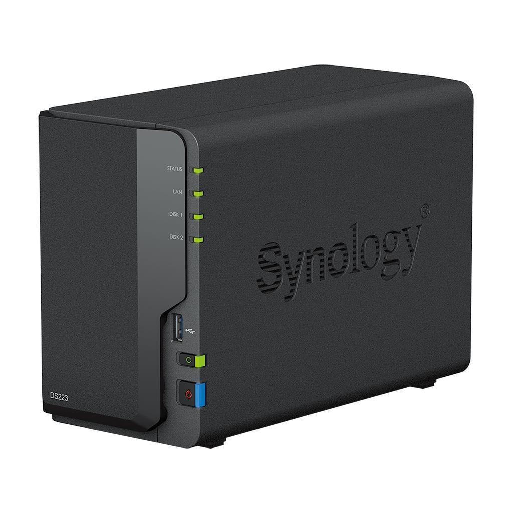 NET NAS SERVER SYNOLOGY DS223 2x HDD/SSD BAY, Quadcore RTD1619B 1.7GHz, 2GB DDR4