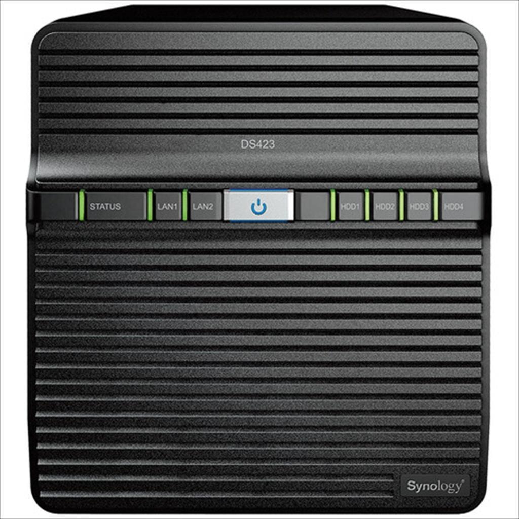 NET NAS SERVER SYNOLOGY DS423 4x HDD/SSD BAY,  Quadcore RTD1619B 1.7GHz, 2GB DDR4