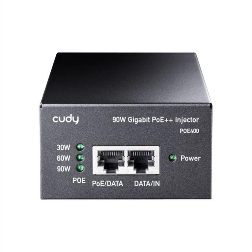 NET INJECTOR CUDY POE++ 90W, wall-mount POE400